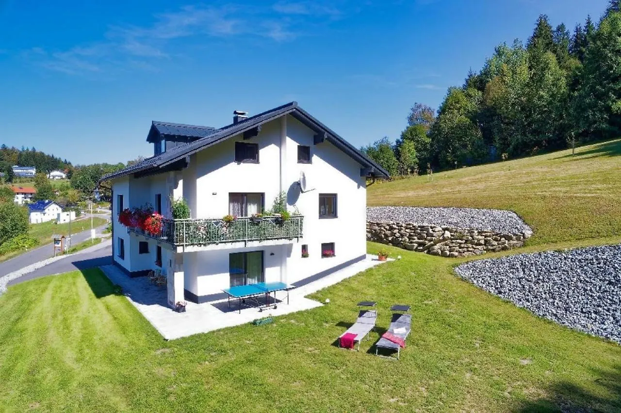 Panoramablick Lägenhet Mauth Tyskland